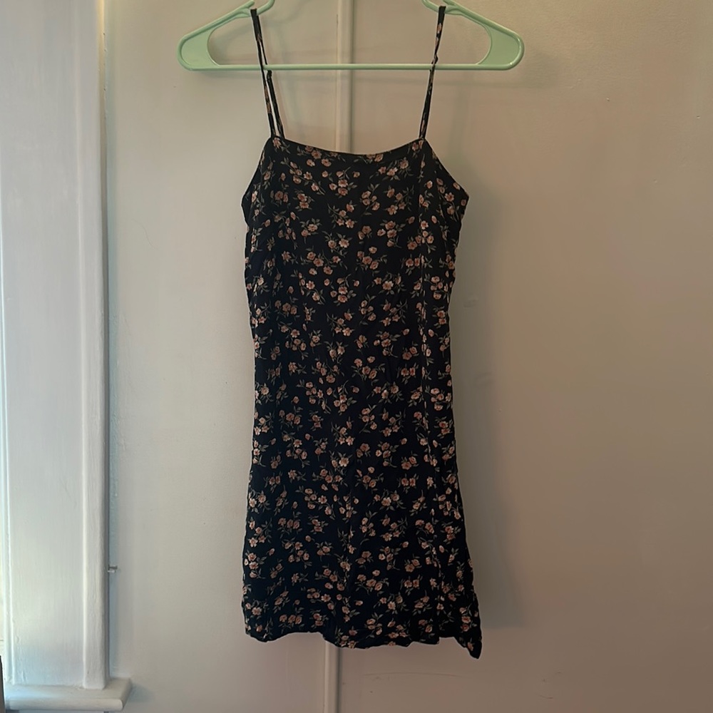 floral mini dress